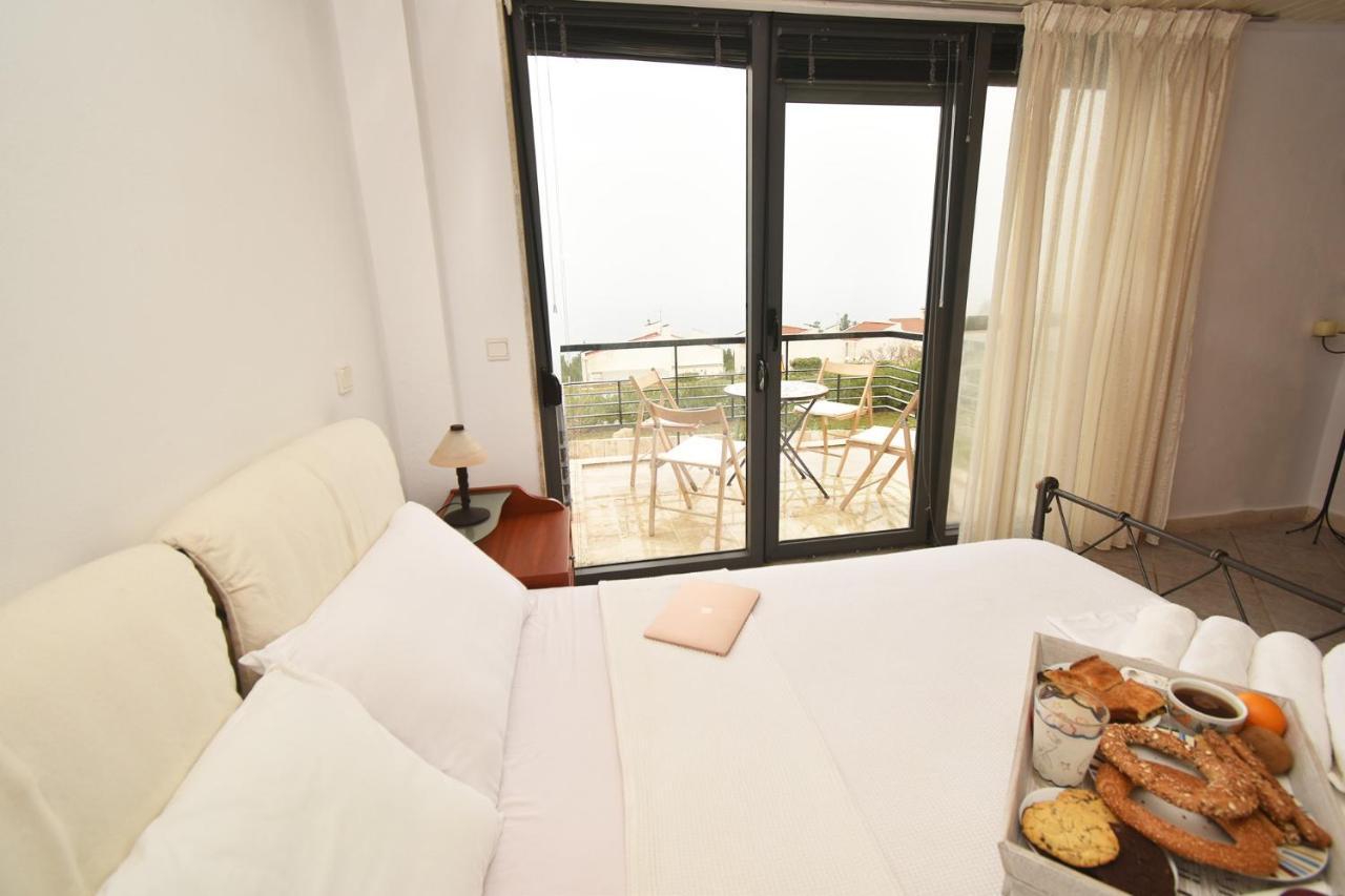 Olia Sea View Shared Pool Villa, Неа-Фокеа Экстерьер фото